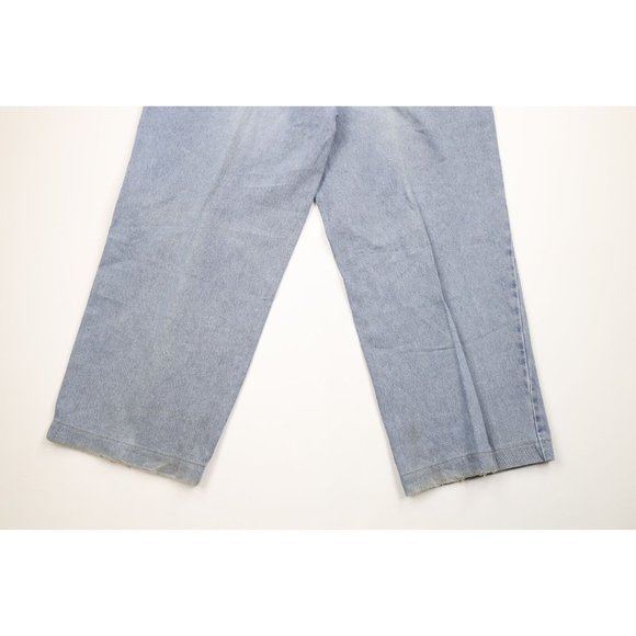 Vintage 90s Marithe Francois Girbaud Mens 36x30 Baggy Stonewash Button Fly Jeans - Picture 14 of 16